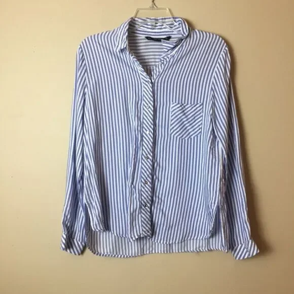 ✨ Zara Basic striped blouse✨ - Picture 2 of 4